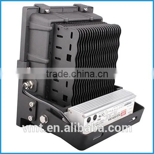 70w COB/SMD type die casting fin aluminum led landscape light parts for flood lamp (no led)