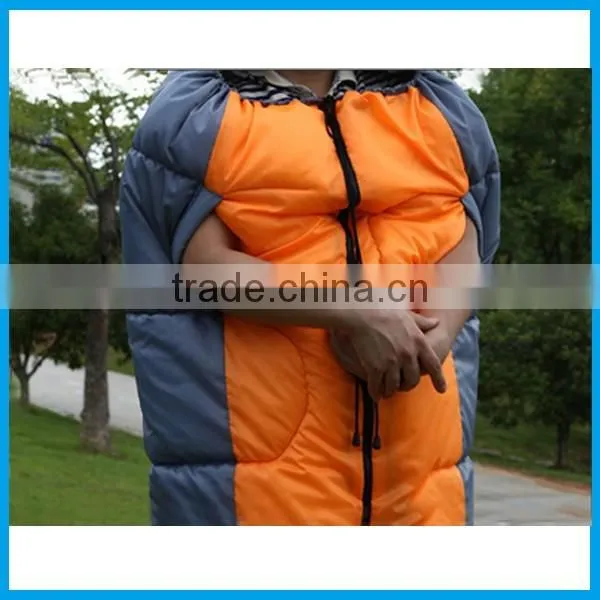 Lightweight outdoor camping warm flannel adult sleeping bags for three seasons