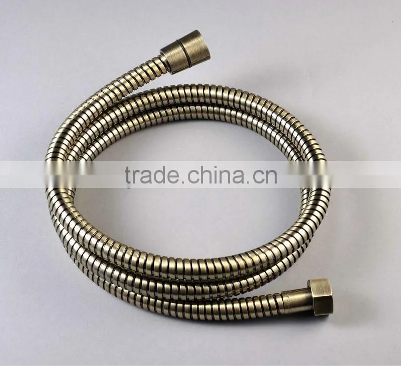 Stainless steel Shower Hose,Chrome,Rotational Nut EPDM(1.2m~2.om)