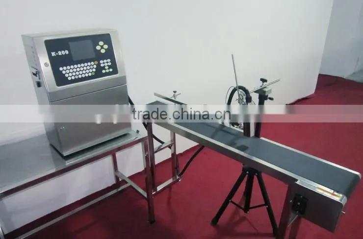 2015 Top Quality Automatic 360 Degree Rotating Industrial Inkjet Printer