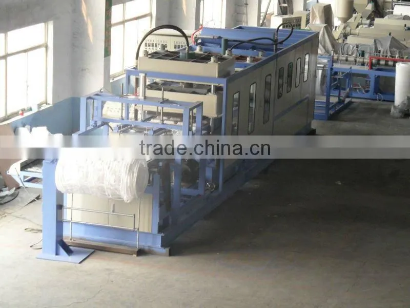 Disposable PS Foam Bowls Forming Cutting Stacking Machine