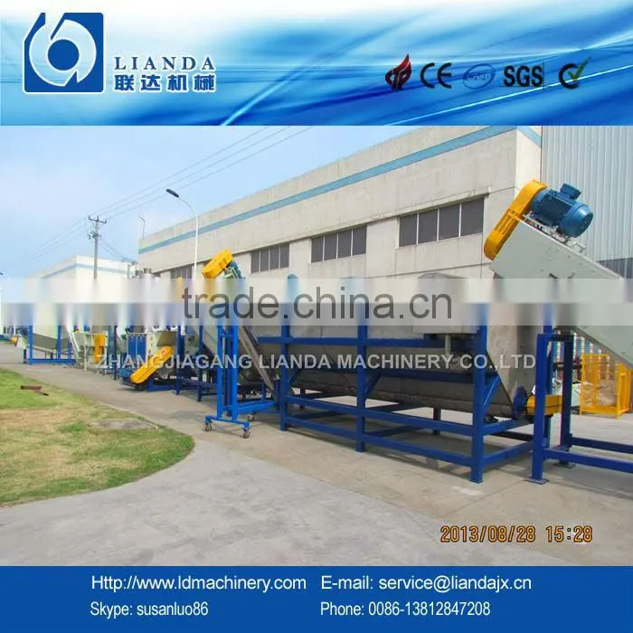 Agriculture film recycling machine with CE certificate