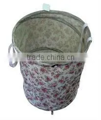 Green PE/Oxford pop-up garden bag with handles