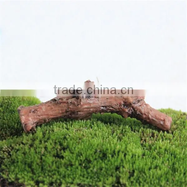 Micro landscape resin material dead branches decoration in glass bottle
