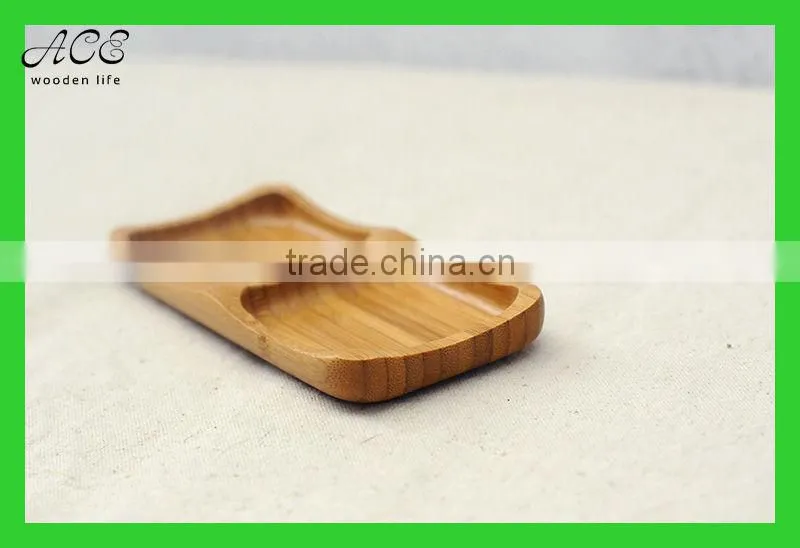 Bamboo serving plate