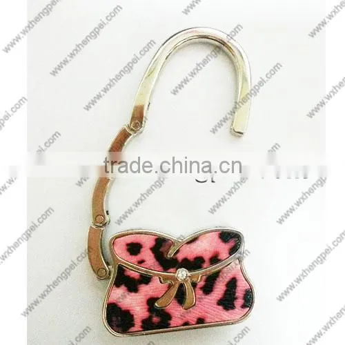 2014 new pink bowknot is concise and easy hanging buckle