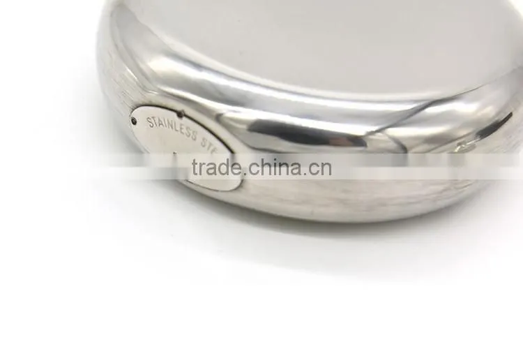 5 OZ Mirror stainless steel flagon / stainless steel hip flask / stainless steel wine bottles (with small funnel)