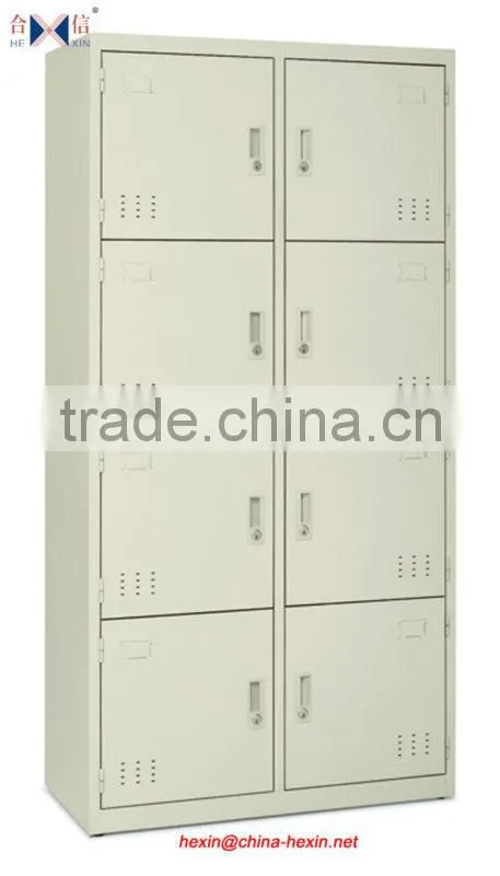 2014 Hot sale 8 door storage bin steel locker,High quality cold plate used steel locker storage cabinet