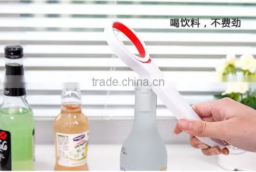 Wholesale Stock Small Order Plastic Multifunction Can Opener, Wine Bottle Opener