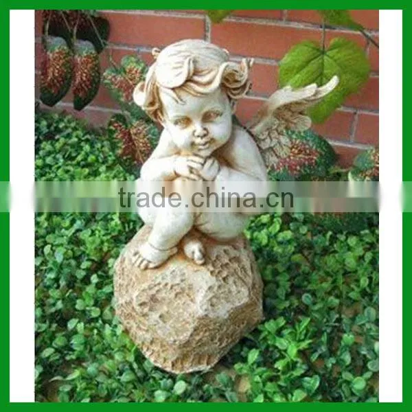 FO-6313 Polyresin Angel Garden Statue