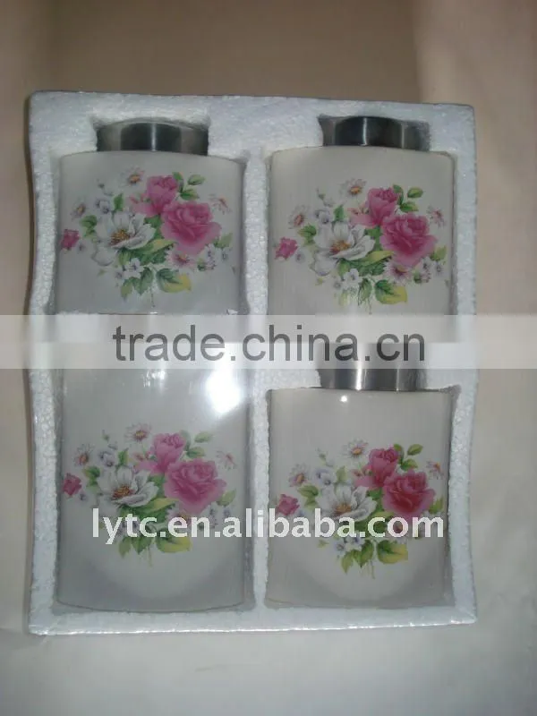 porcelain coffee canister