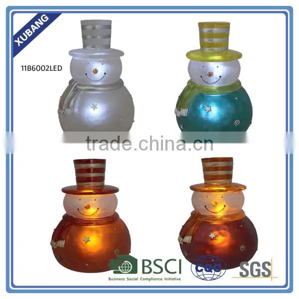 chinese low price LED Christmas Light decoration in snowman shape decoration