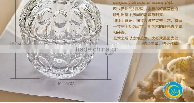 Modern Tableware Glass Fruit Plate high quality fruit glass bowl