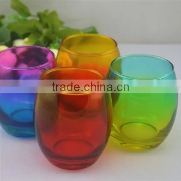 Colored cheap jar candles with high quality