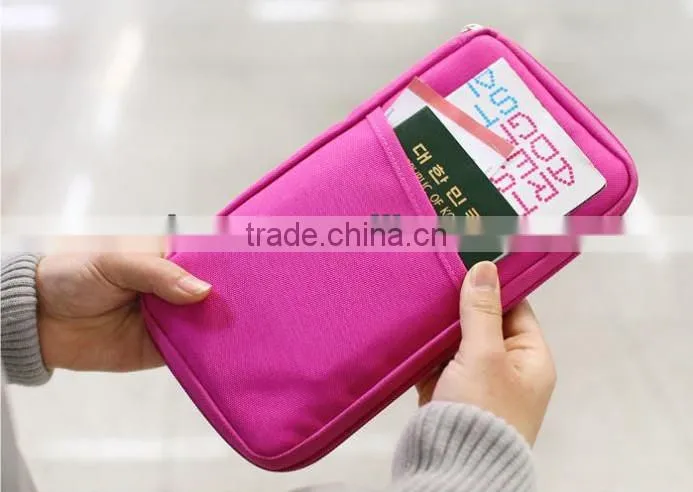 factory latest design many colors cheap travel passport wallet wholesale