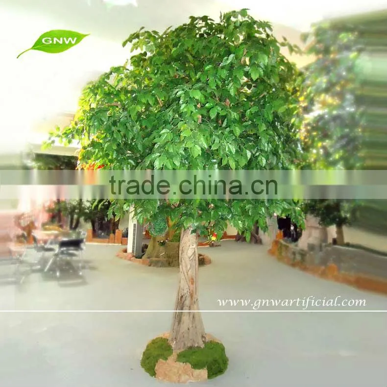 BTR1129 GNW Artificial Banyan Tree 13ft high for Hotel restaurant garden decoration indoor