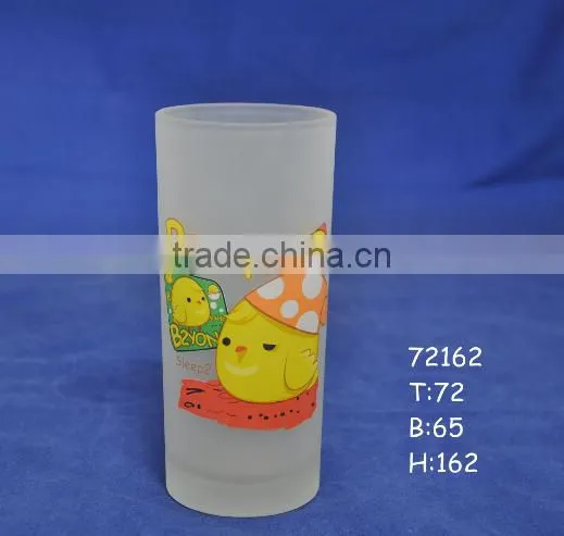 Global kawaii cartoon wine shot glass welcomed