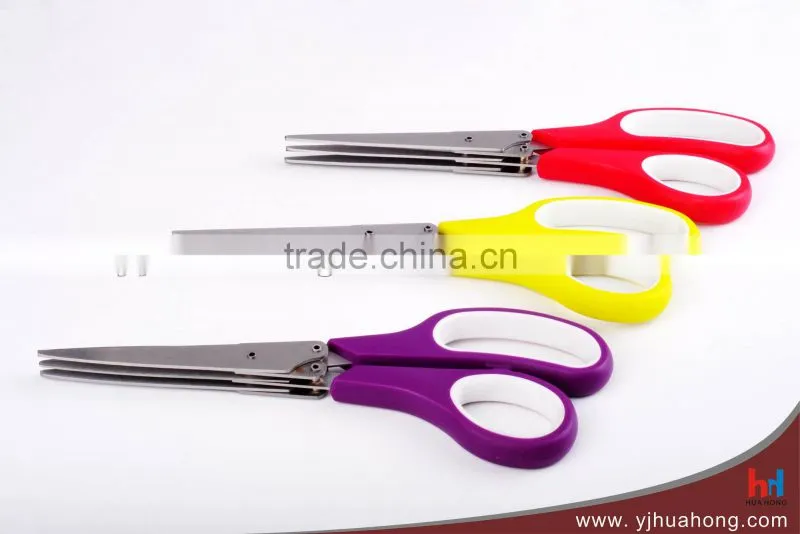 5 Blades Multi Purpose Kitchen Scissors,Herb Cutting Scissors,Multi Blade Scissors