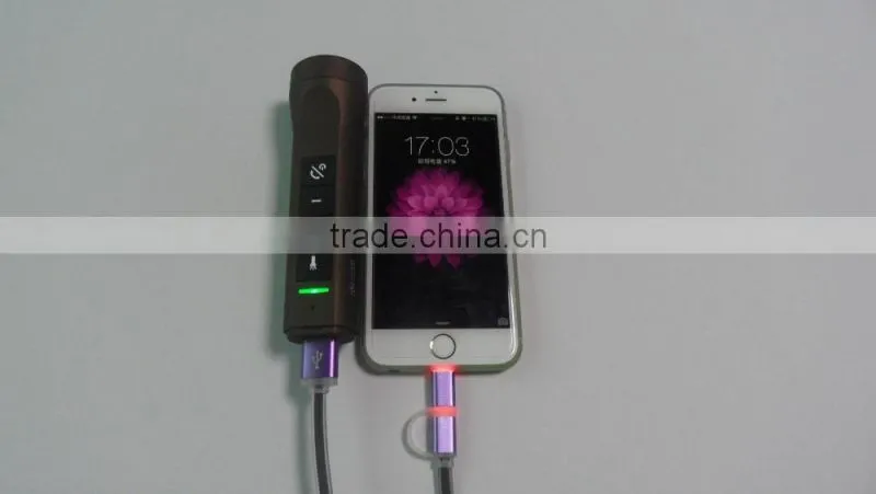 3 in 1 LED Torch Bluetooth Speaker Power Bank