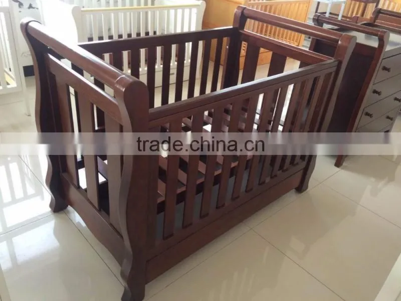 many styles stocks of prime quality with lower price of wooden baby crib Classic Cot