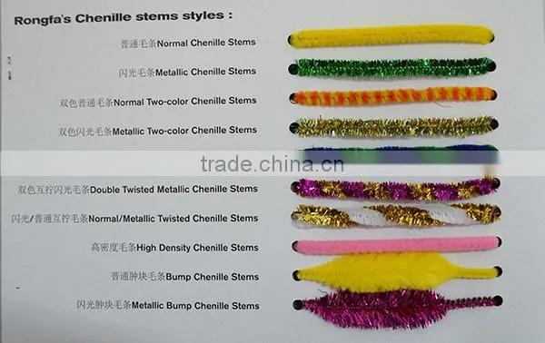6mm x 12 inch intelligence toys jumbo loopy chenille stems
