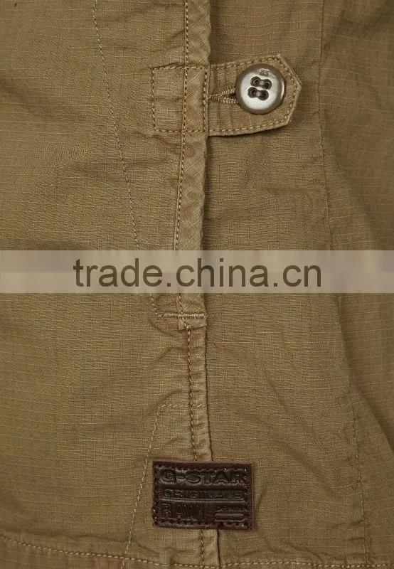 ALIKE 2014 new design casual cotton jacket without hood for women