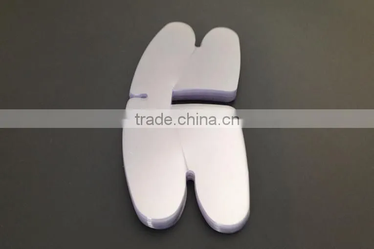 PVC Shirt Garment Collar Butterfly,Collar Support For Garment Accessories