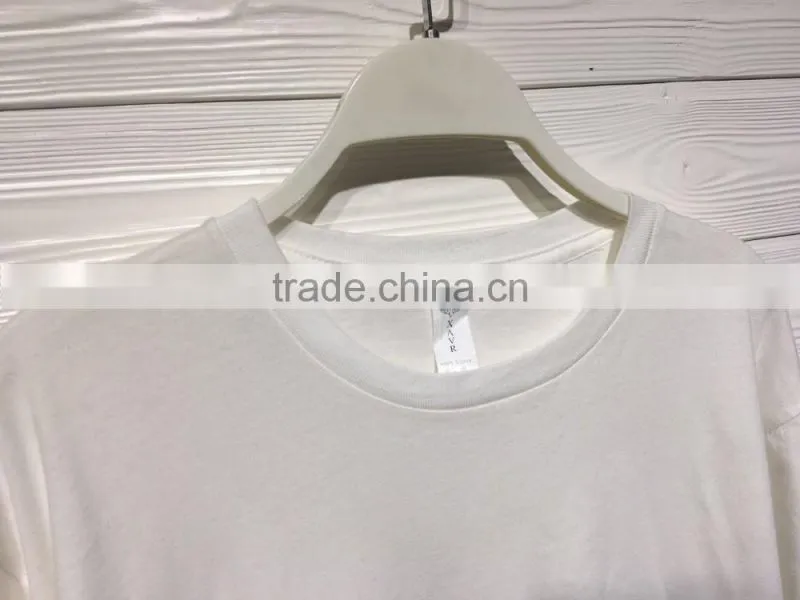 GZY wholesale cotton white t-shirt men