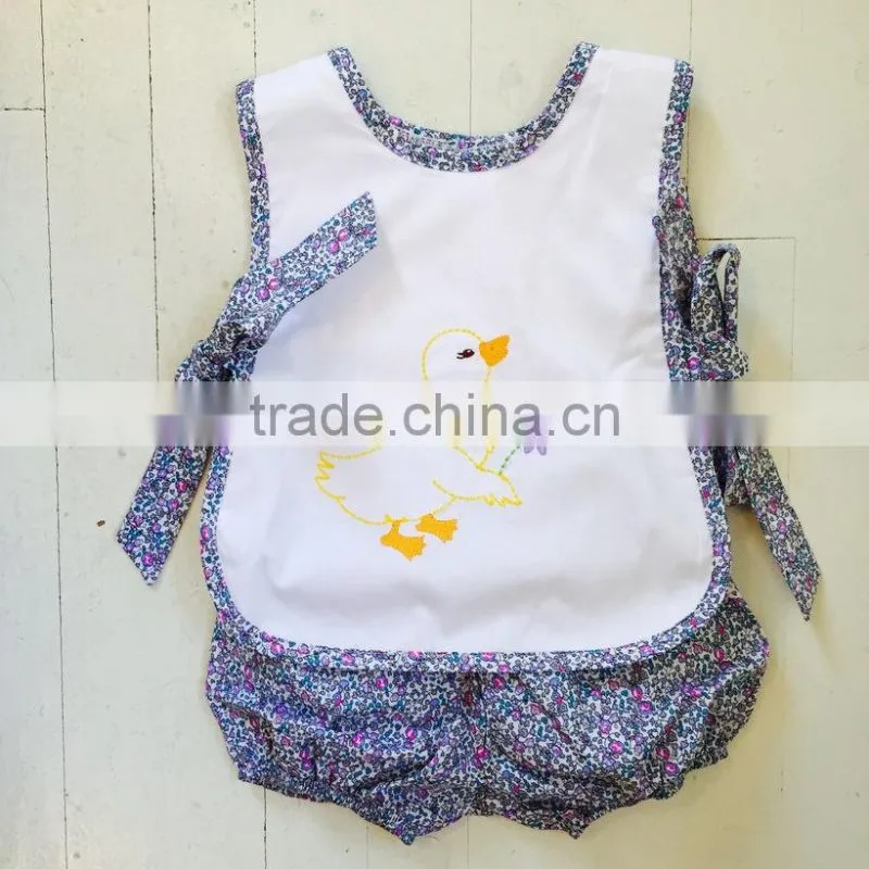 New design wholesale kids clothing high quality baby lemon embroider clothes suit for baby girls clothes set