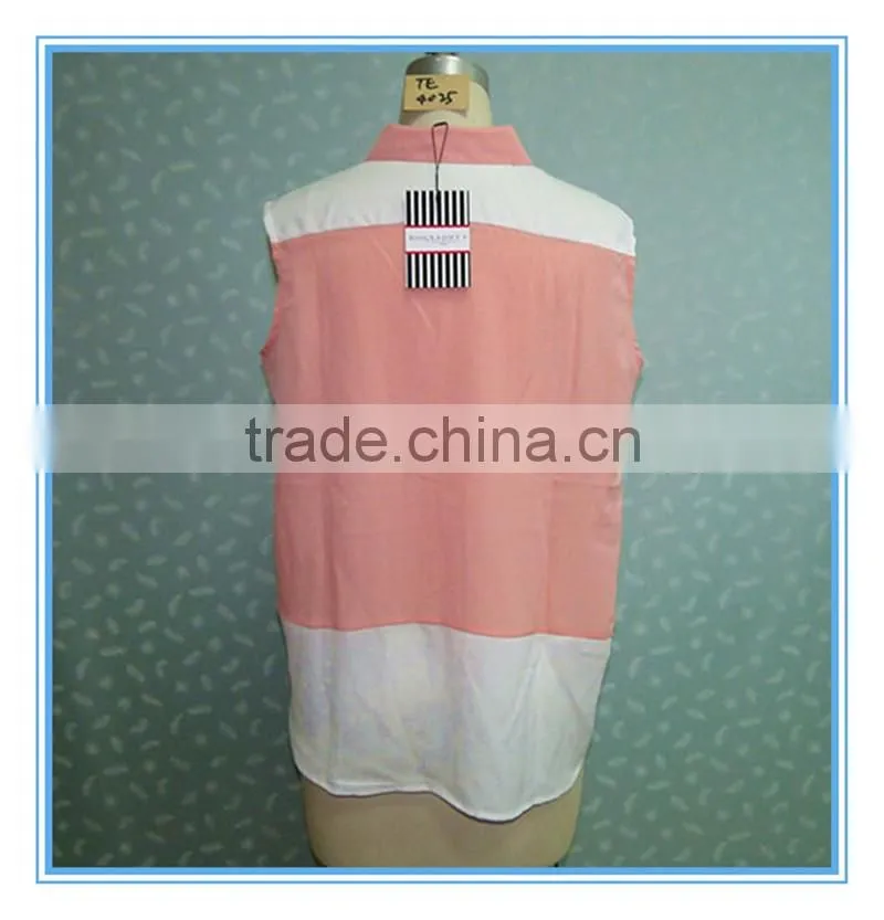 Chiffon Loose New Designs Sexy Summer Color Women Top