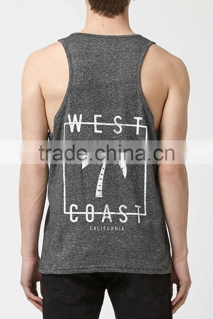 Wholesale fashion printed tank top fitness
