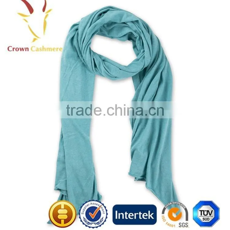 Pure Color Cahsmere Scarf Wool Neckerchief