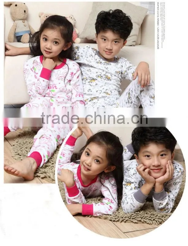 2014 hot sell boys pajames pattern