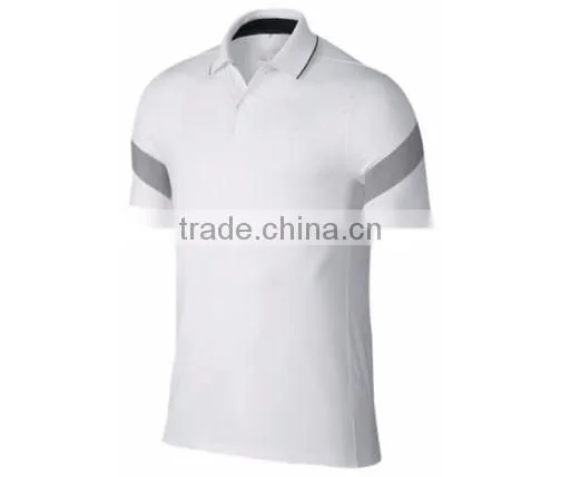 2016 Custom Dry Fit Design Color Combination Short Sleeve Polo T shirt Men's
