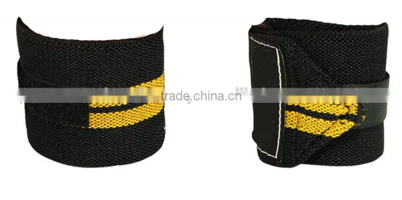 Black & Grey Weight Lifting Wrist Wraps /Fitness Training Hand Bar Wrist Wraps