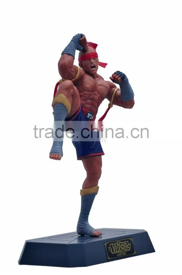 SV-LOL023 Sveda Hot Game toys League of Legends The Blind Monk Lee Sin action figure PVC dolls wholesale statue game toys