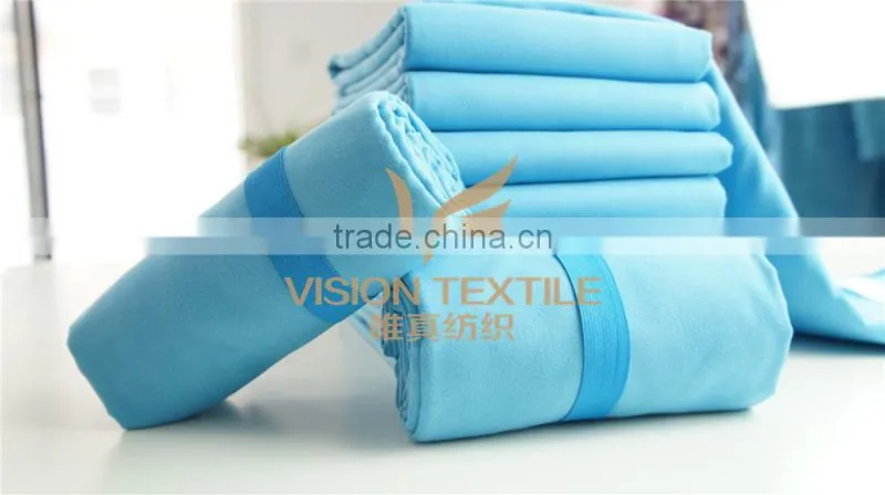 MICROFIBER TRAVEL TOWEL WITH ELASTIC BAND