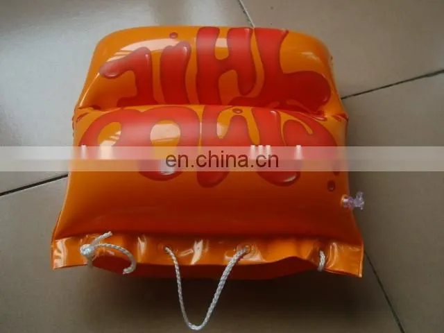 PVC inflatable beach pillow bag