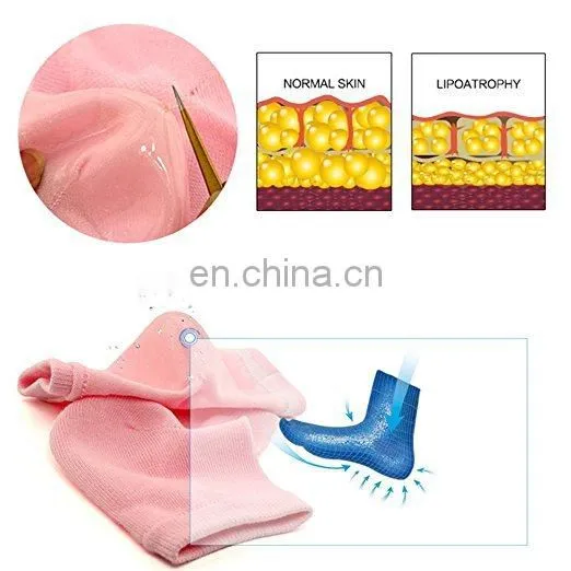 Spa Dry Hard Heel Moisturizing Gel Socks