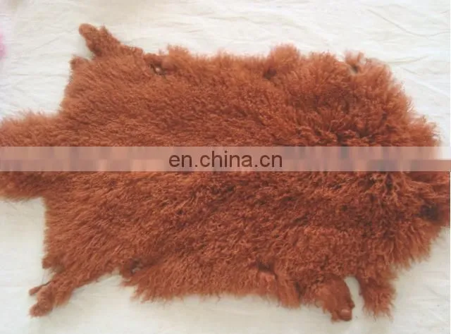 Mongolian Lamb Fur Skin Tibet Lamb Fur pelt From China