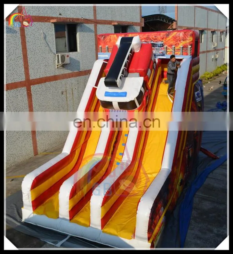 Hot Sale giant adult inflatable slide,large slip and slide,inflatable pool slide for kid