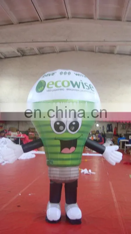 printed popular inflatable ball costume, inflatable costume balloon