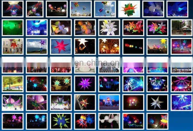 2012 hot item promotional inflatable backpack pill with led light