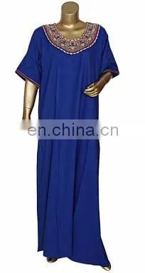 Embroidery Cotton Kaftan
