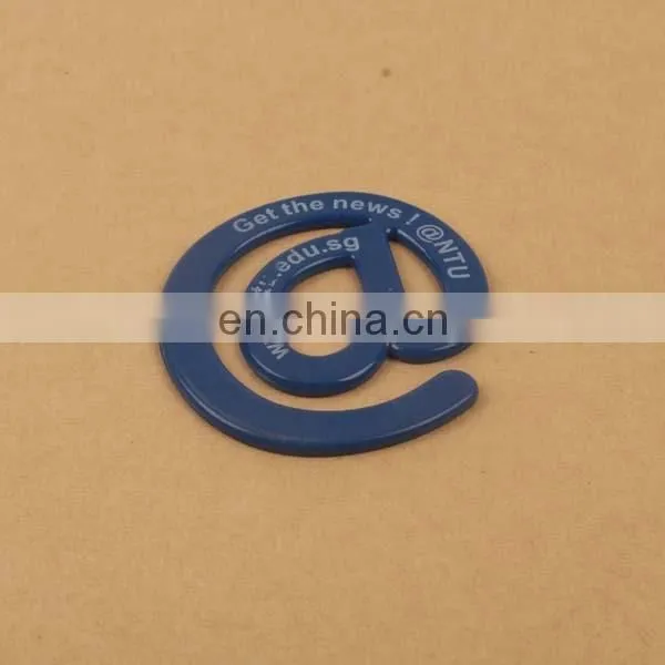 BSCI Promotional High quality customized plastic bookmark
