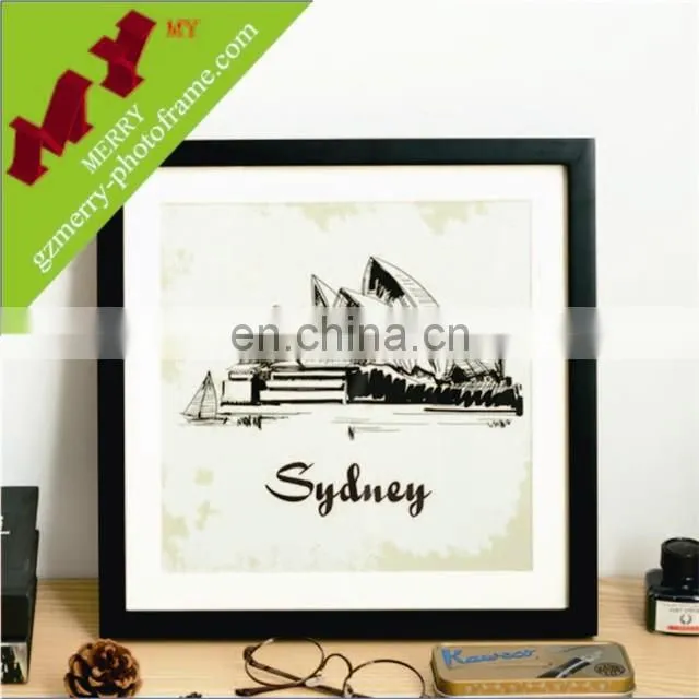 Popular product colorful funny square picture frame wholesale