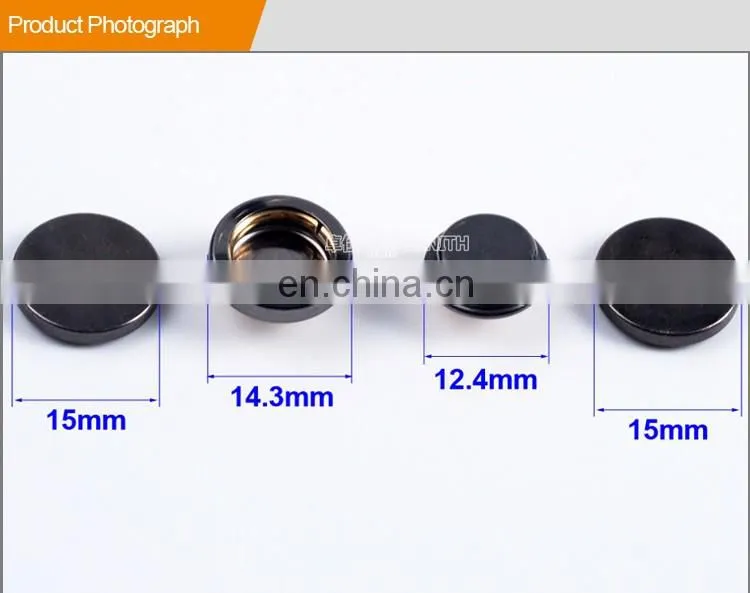 New Design Metal Snap Button for Jacket BM10809