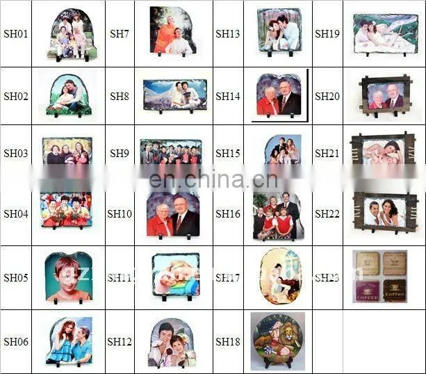 Sublimation Printing Rock sublimation photo rock personalized sublimation rock photo frame
