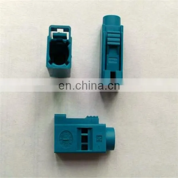 Professional custom machining plastic shell FAKRA connector Z-female connection RG174 cable rg8 cable f connector