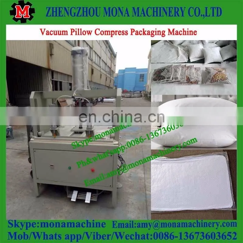 Good Reputation Supplying Double cylinder quilt pillows compression sealing machine
